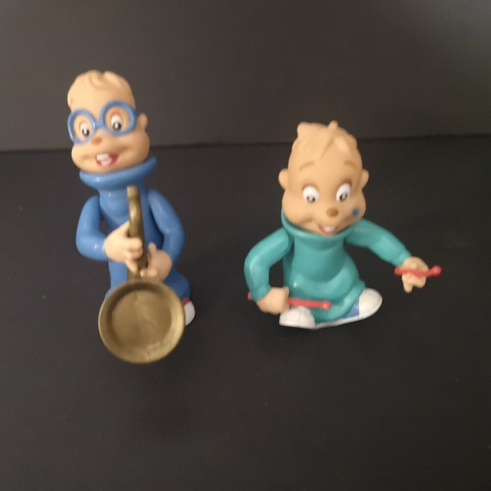 1991 Simon & Theodore only From the Chipmunks Small Figurines